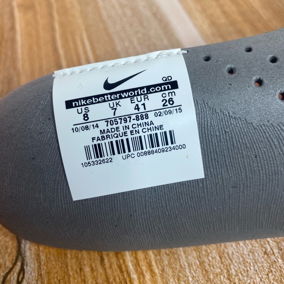 Nike Free Inneva Woven Tech Shoes Men’s Size 8 705797-888 Peach Sunset Glow - Picture 8 of 10